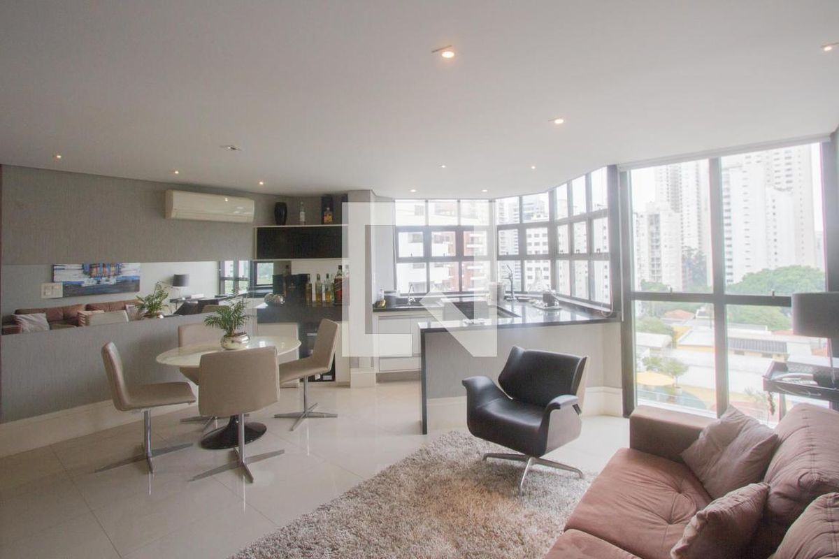 Apartamento à Venda - Brooklin, 1 Quarto,  52 m2