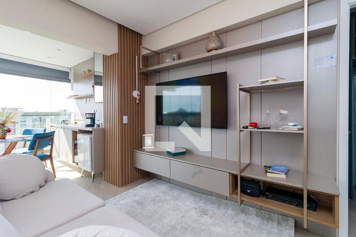 Apartamento à Venda - Brooklin, 1 Quarto,  50 m2