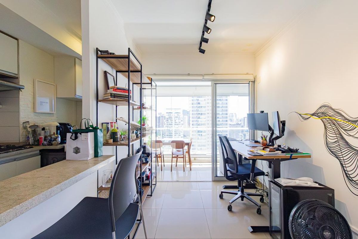 Apartamento à Venda - Brooklin, 1 Quarto,  48 m2