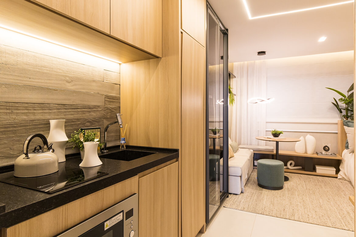 Studio no Roma Jardim Guedala com Lazer Completo