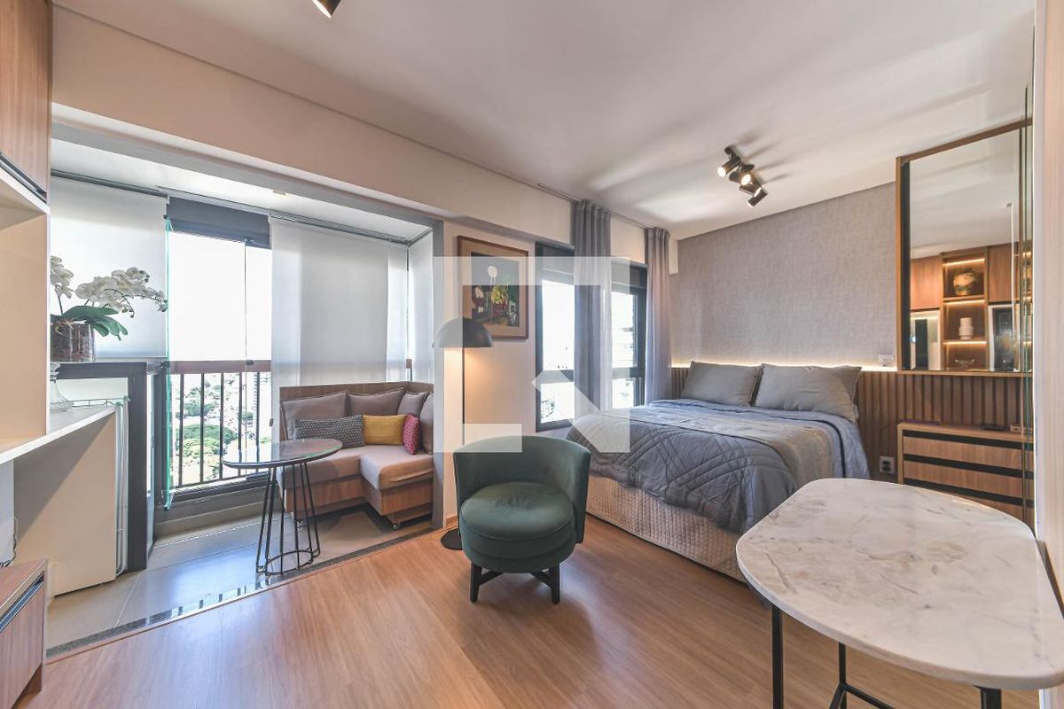 Apartamento à Venda - Brooklin, 1 Quarto,  28 m2