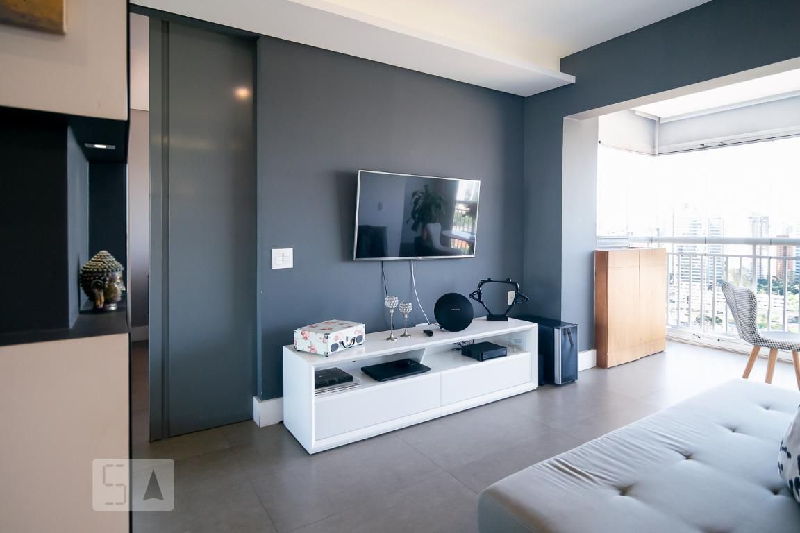 Apartamento à Venda - Brooklin, 1 Quarto,  50 m2