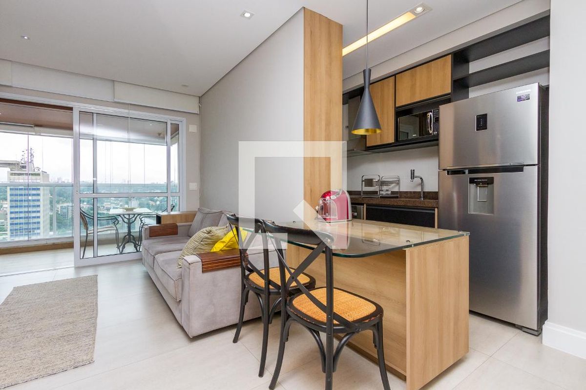 Apartamento à Venda - Brooklin, 1 Quarto,  50 m2