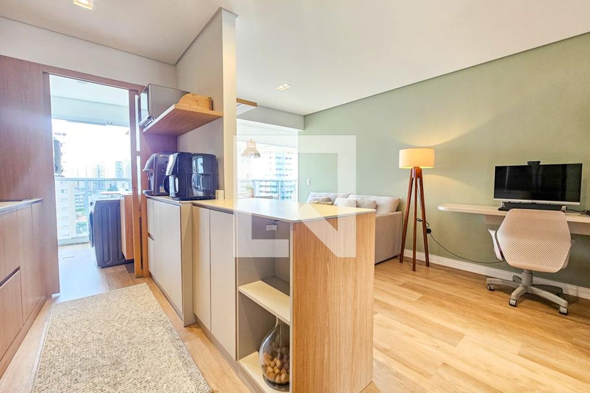 Apartamento à Venda - Brooklin, 1 Quarto,  49 m2
