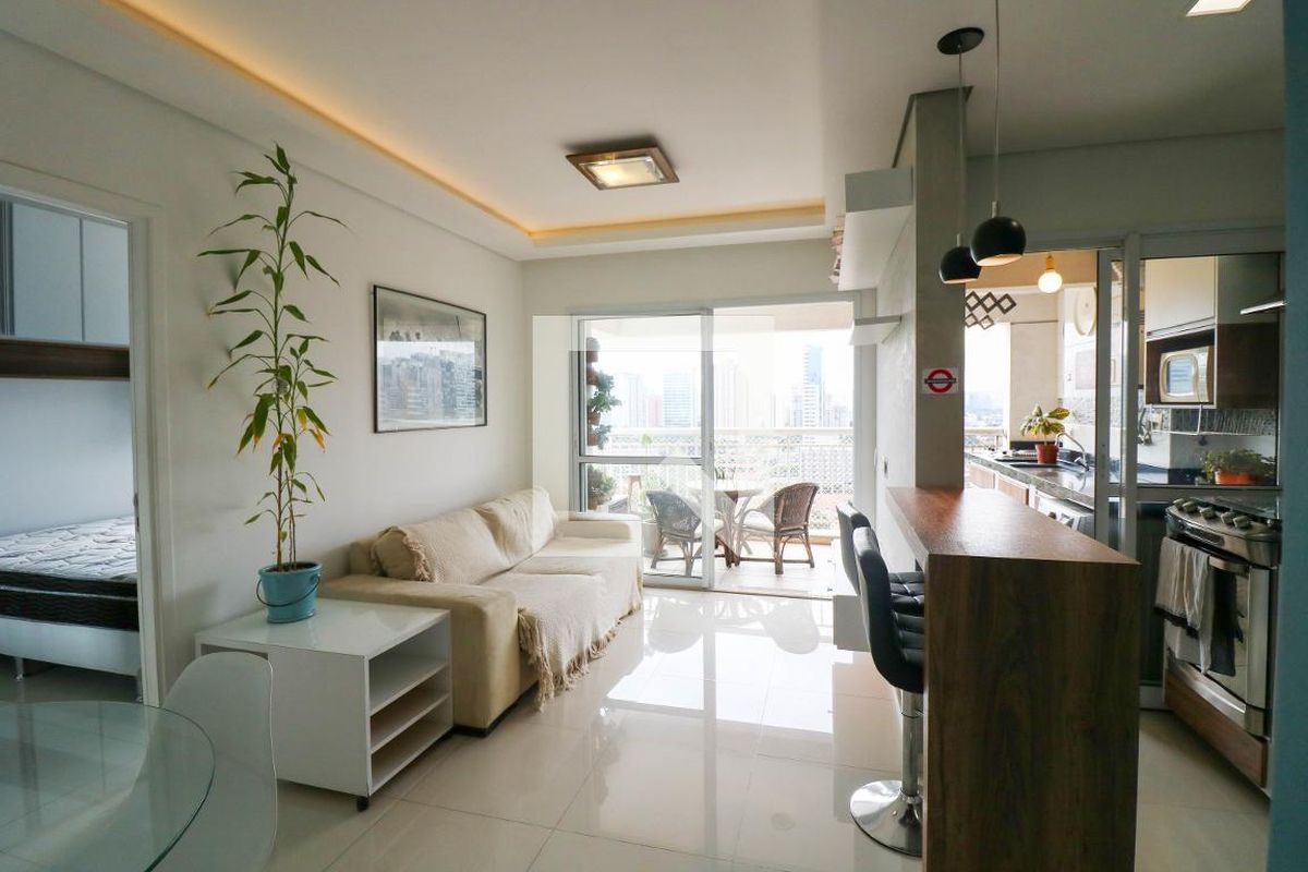 Apartamento à Venda - Brooklin, 1 Quarto,  49 m2