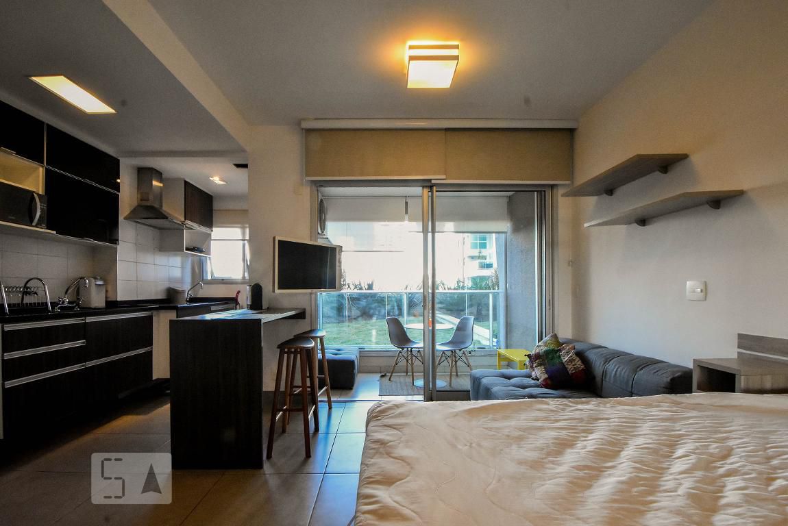 Apartamento à Venda - Brooklin, 1 Quarto,  34 m2