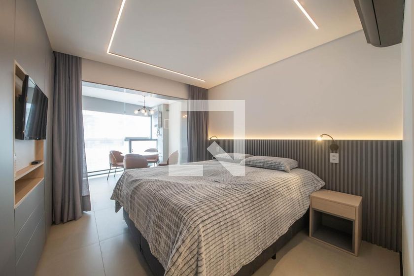 Apartamento à Venda - Brooklin, 1 Quarto,  32 m2