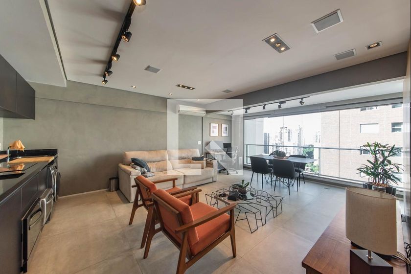 Apartamento à Venda - Brooklin, 1 Quarto,  69 m2