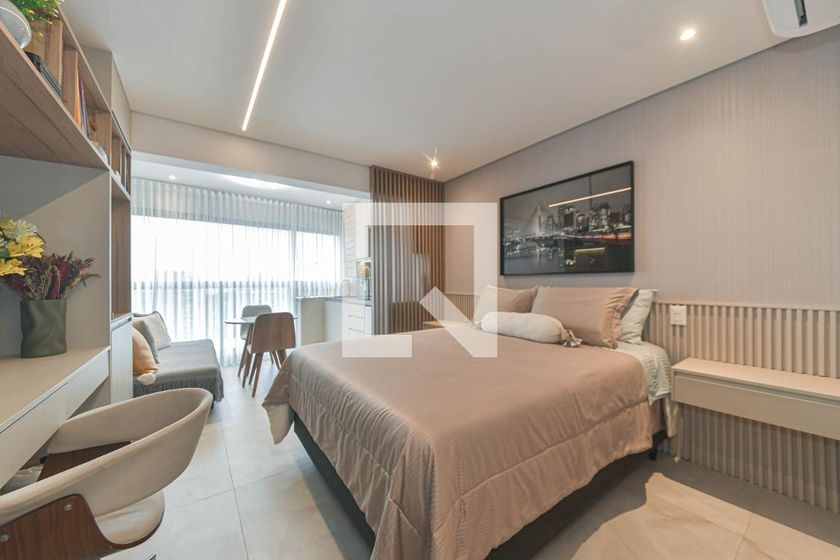 Apartamento à Venda - Brooklin, 1 Quarto,  30 m2