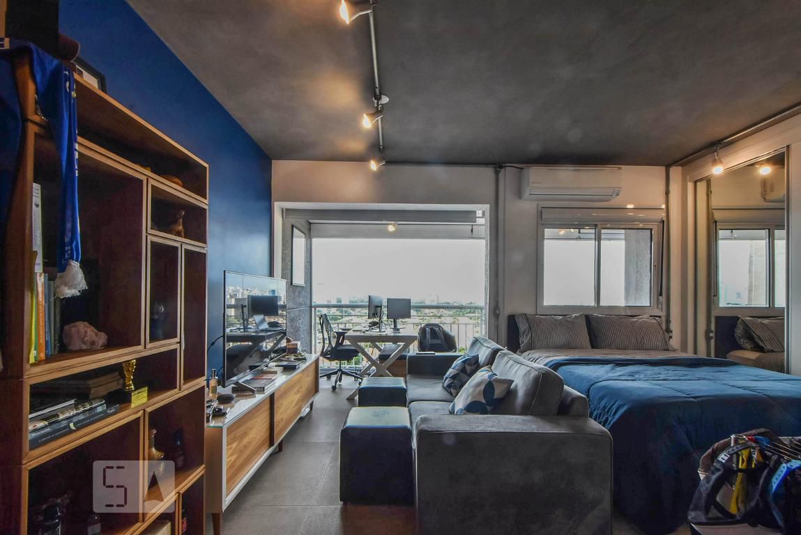 Apartamento à Venda - Brooklin, 1 Quarto,  45 m2