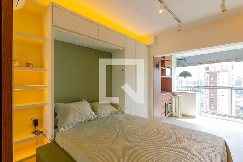 Apartamento à Venda - Brooklin, 1 Quarto,  33 m2